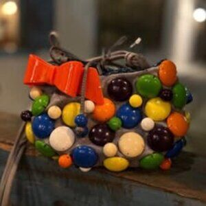 Designer Jamin Puech Pop-of-Color Bow Purse